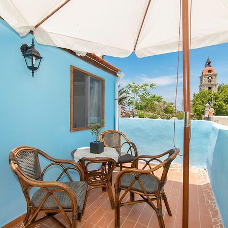 Old Town Roloi House Villa Rhodes City Buitenkant foto