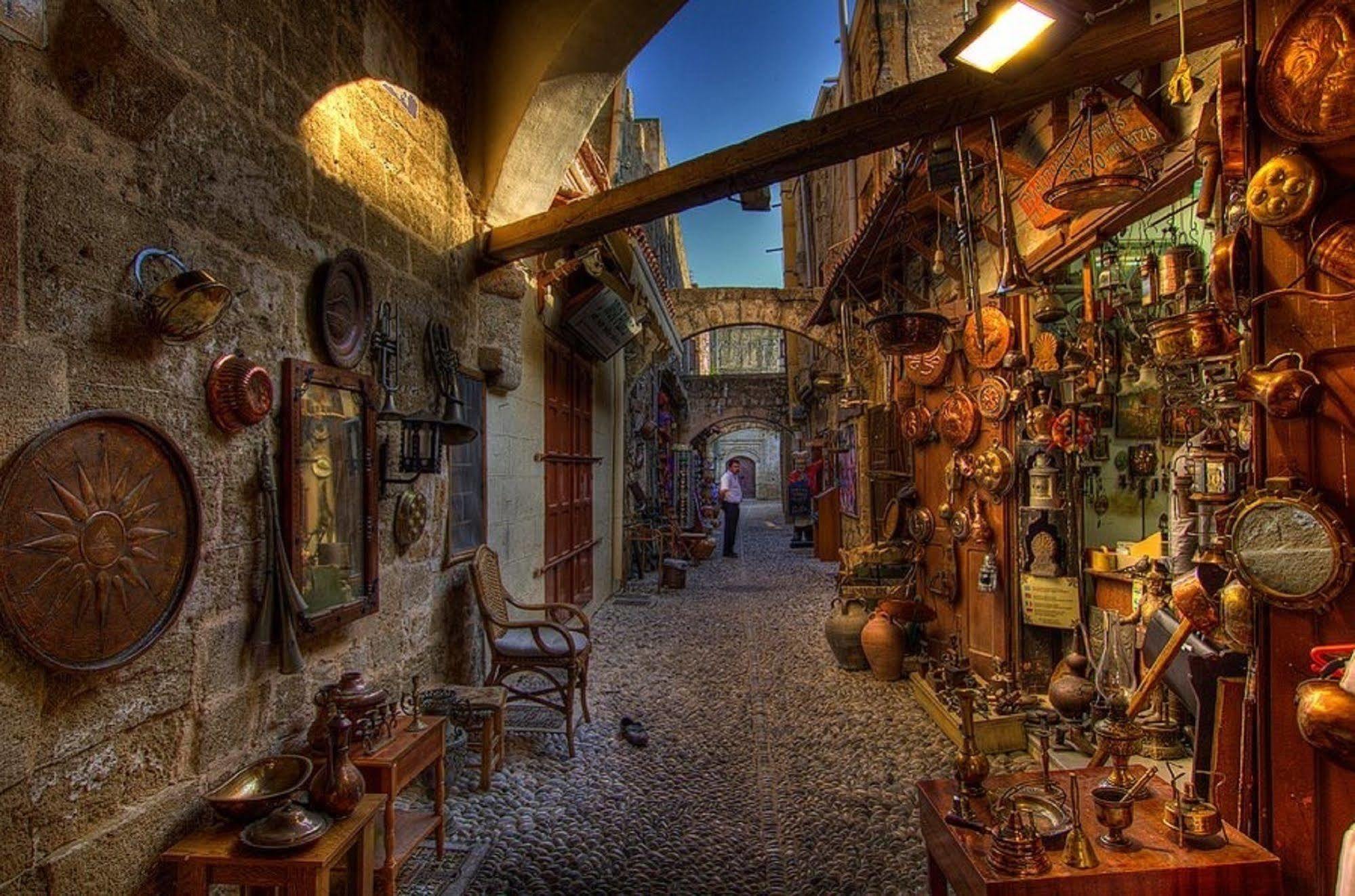 Old Town Roloi House Villa Rhodes City Buitenkant foto